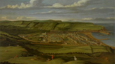 Whitehaven, Cumbria, zeigt Flatt Hall von Matthias Read
