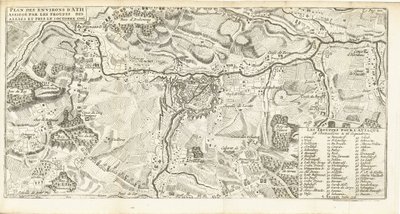 Belagerung von Ath, 1706 von Matthijs Pool (possibly)