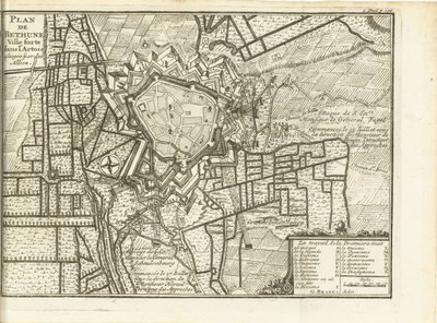 Belagerung von Béthune, 1710 von Matthijs Pool (possibly)