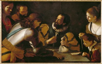 Die Berufung des Matthäus, vor 1650 von Mattia (1613-99) Preti