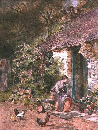Ein Moment der Ruhe am Waschtag von Maud Naftel