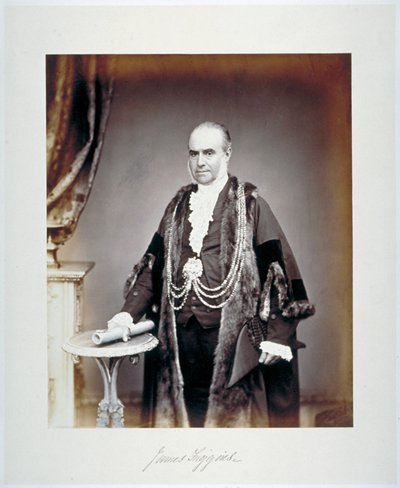James Figgins, Sheriff von London, in Scheriffskostüm von Maull and Co