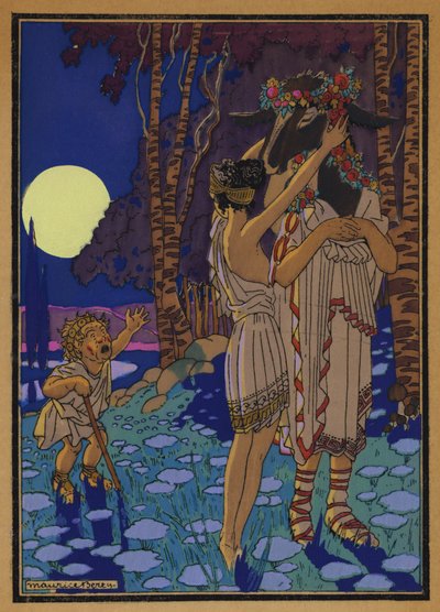 Illustration für Shakespeares Ein Sommernachtstraum von Maurice Berty