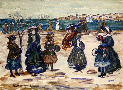 Über den Hafen, Salem von Maurice Brazil Prendergast