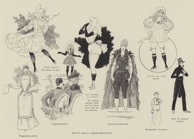 Illustration für La Vie De Londres von Mars von Maurice Charles Mathieu Bonvoisin