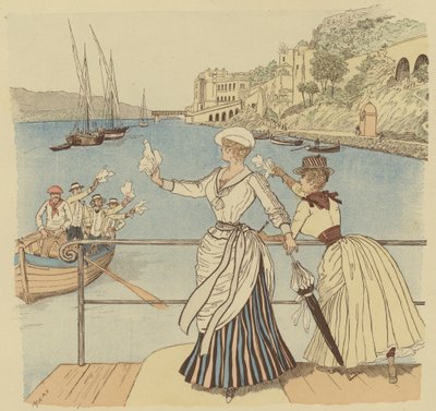 Monte Carlo, Abschied von den Fischern von Maurice Charles Mathieu Bonvoisin