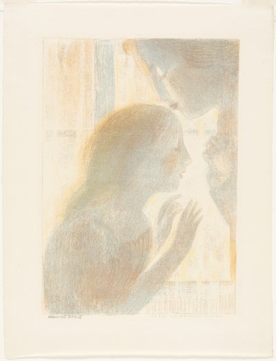Dämmerungen haben die Weichheit alter Gemälde, Tafel sechs aus Liebe von Maurice Denis