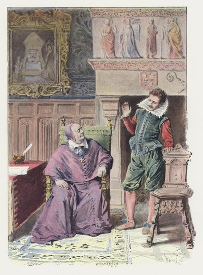 Illustration für Gil Blas von Maurice Leloir