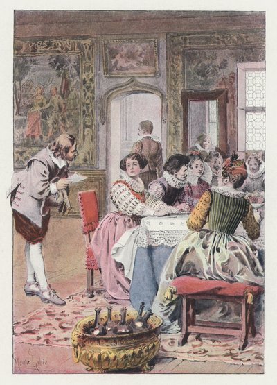 Illustration für Gil Blas von Maurice Leloir