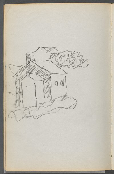 Skizzenbuch, The Dells, Nr. 127, Seite 046: Haus von Maurice Prendergast