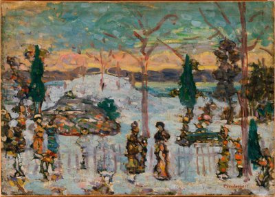 Schnee im April von Maurice Prendergast