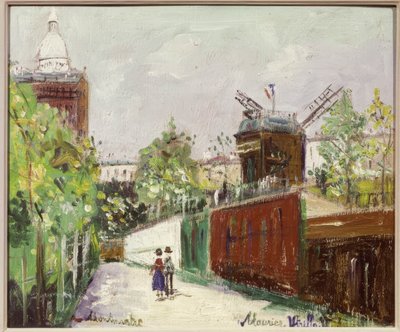 Das Moulin de la Galette von Maurice Utrillo