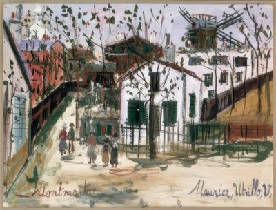 Montmartre von Maurice Utrillo