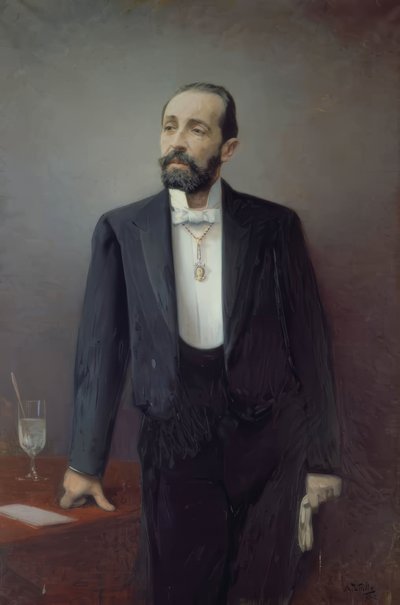 Porträt von Bartolome Robert von Maurice Utrillo