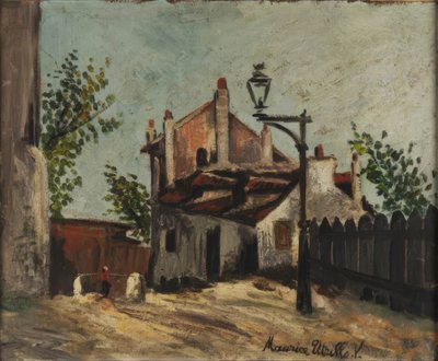 Rue du Mont-Cenis von Maurice Utrillo