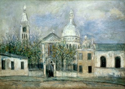 Saint-Pierre-de-Montmartre von Maurice Utrillo