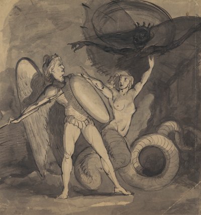 Klassische Figuren im Kampf von Mauritius Lowe