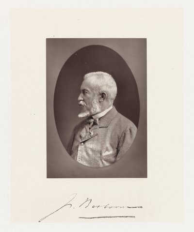 Porträt von Johannes Bosboom von Maurits Verveer (attributed to)