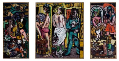 Akrobaten von Max Beckmann