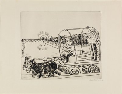 Der Morgen von Max Beckmann