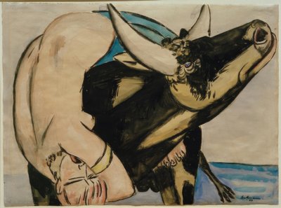 Der Raub der Europa von Max Beckmann