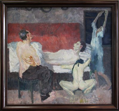 Große Todesszene von Max Beckmann