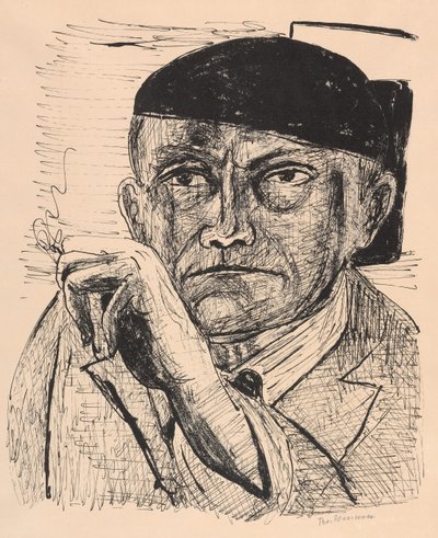 Selbstporträt von Max Beckmann