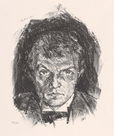 Selbstporträt von Max Beckmann
