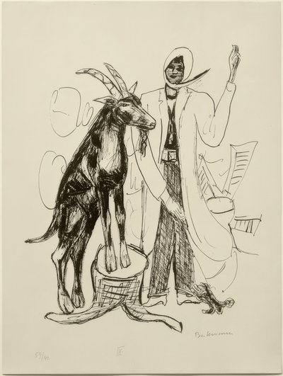 Der Bock von Max Beckmann
