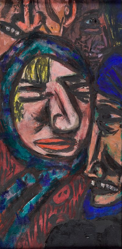 Die Bowery von Max Beckmann