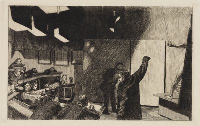 Aktsaal der Kunstgewerbeschule von Max Klinger
