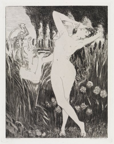 Die Schale (Zelt, Opus XIV, 1. Teil, Nr. 15) von Max Klinger