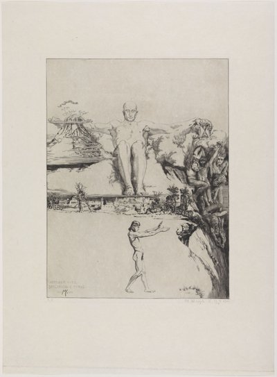 Integer vitae (Einzelblatt aus: Vom Tode, Zweiter Theil, Opus XI, Blatt 1) von Max Klinger