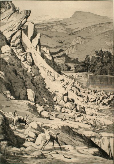 Bergsturz von Max Klinger