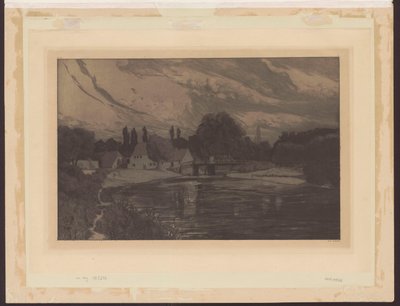 Mondnacht, Bl. 3 Op. VII von Max Klinger