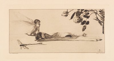Opus VI, aus Paraphrase über das Finden eines Handschuhs, 1881 von Max Klinger