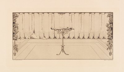 Opus VI, aus Paraphrase on the Finding of a Glove (1881) von Max Klinger