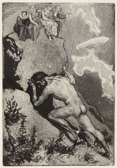 "Sisyphus" von Max Klinger