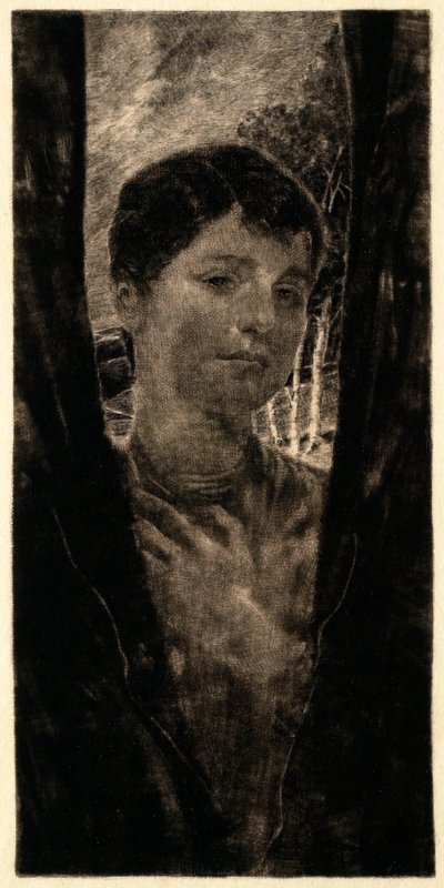 Die Ferngeliebte (Erinnerung) von Max Klinger