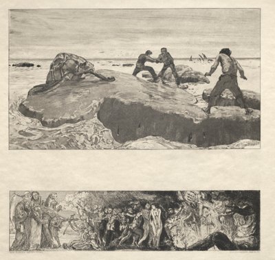 Vom Tode I, (Opus II, 1889) Nr. 2 von Max Klinger