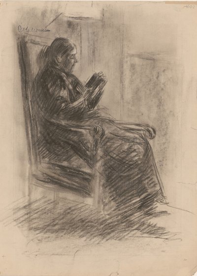 Frau des Künstlers von Max Liebermann