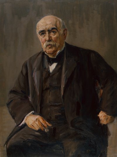 Porträt des Bankiers Eugen Gutmann von Max Liebermann