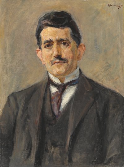 Porträt des Verlegers Bruno Cassirer, 1921 von Max Liebermann