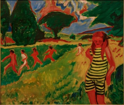 Das gelbschwarze Trikot von Max Pechstein