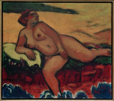 Liegender Akt (Nidden) von Max Pechstein