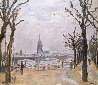 Ansicht von Frankfurt von Max Slevogt