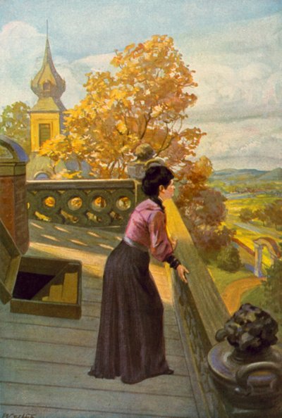 Illustration für Jane Eyre von Charlotte Bronte von Max Wulff