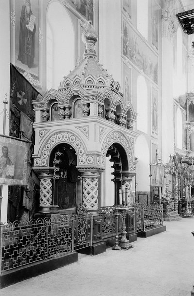 Minins Grab im Erlöserkathedrale im Nischni Nowgorod Kreml, Russland, 1896 von Maxim Dmitriev