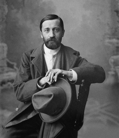Porträt von Dmitry Merezhkovsky von Maxim Petrovich Dmitriev