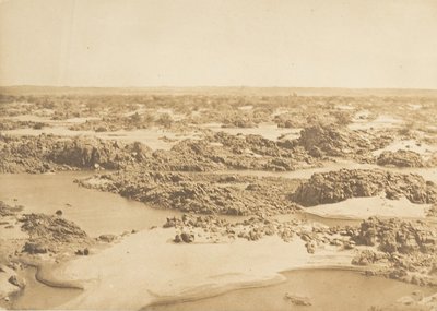 Batu-el-Hadjar. Vue prise à la Seconde Cataracte, März 1850 von Maxime Du Camp